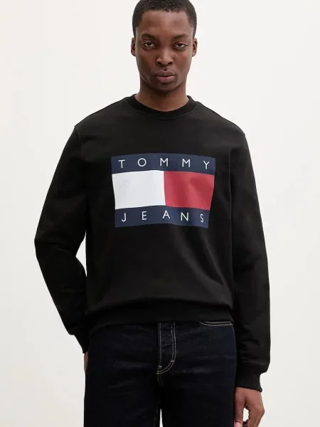 Pulover Tommy Jeans negru