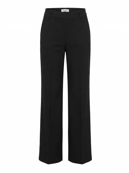 EDITED Pantaloni cu dungă Teyana' negru
