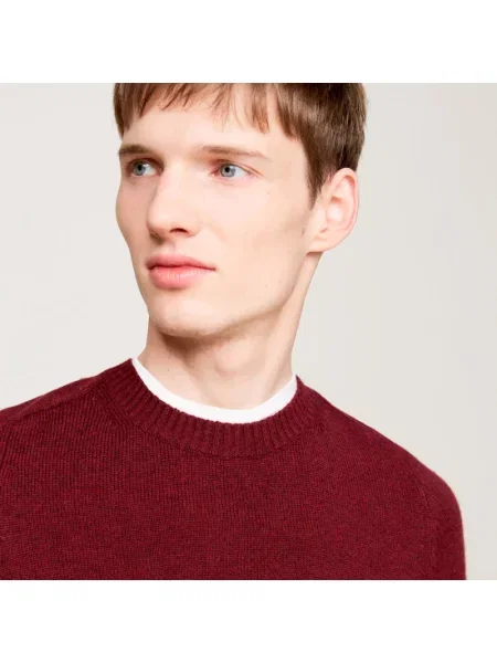 Sweter Tommy Hilfiger czerwony