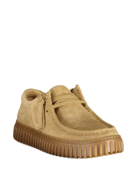 Ghete desert Clarks din piele de căprioară maro