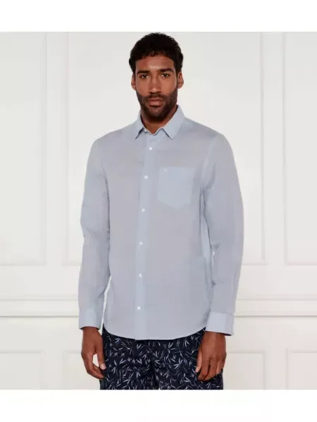 Calvin Klein De in cămașă albastru