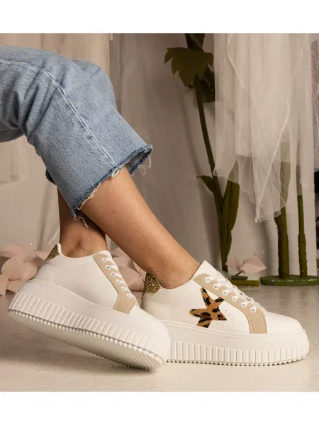 Sneakerși D/ceo alb