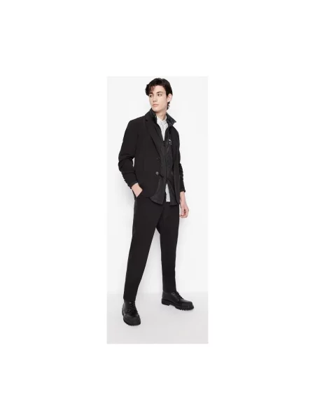Pantaloni Eax negru