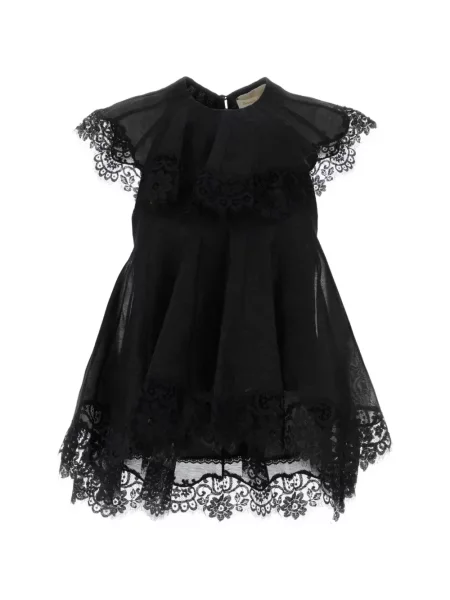Top Zimmermann din dantelă negru