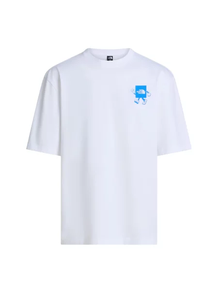 THE NORTH FACE Tricou albastru alb