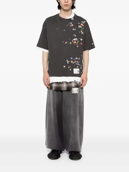 Tricou Maison Mihara Yasuhiro gri