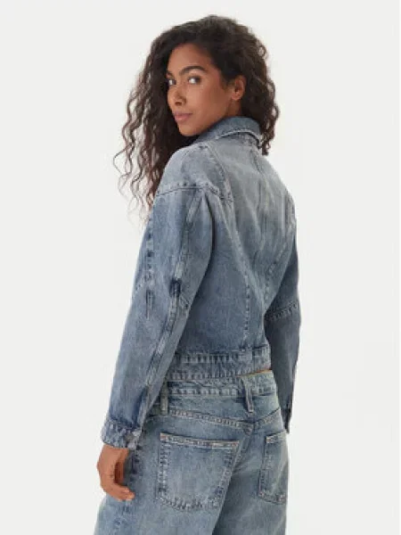 G-Star Raw Džinsinė striukė Kitoh 3D mėlyna