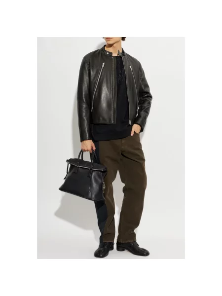 Bluza Maison Margiela z nadrukiem czarna