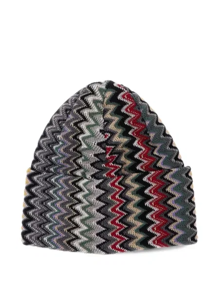 Căciulă Missoni tricotate gri