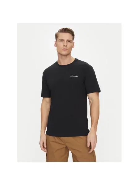 Columbia Marškinėliai Barton Springs™ Regular Fit juoda