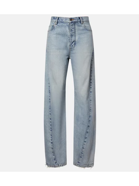 Blugi conici Balenciaga conici albastru
