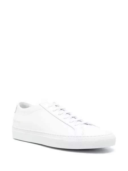 Iš natūralios odos sportbačiai Common Projects balta