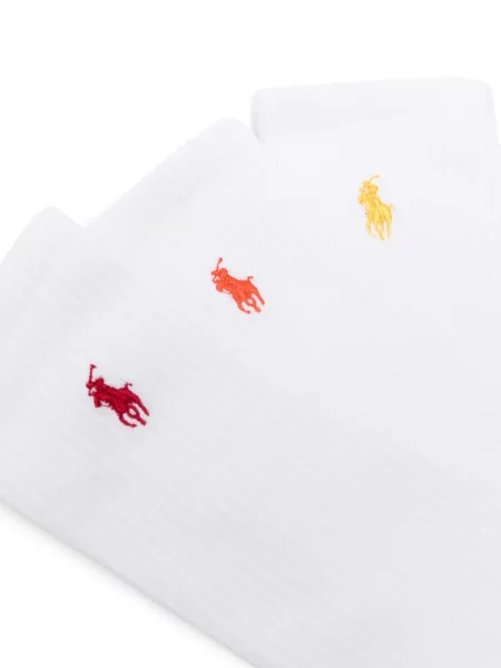 Яке Polo Ralph Lauren от рипсено кадифе с автограф бяло