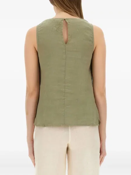Top 120% Lino de in verde