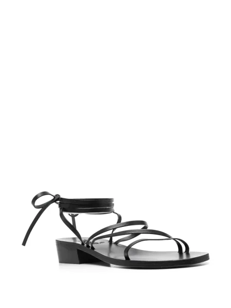 Iš natūralios odos sandalai Ancient Greek Sandals juoda