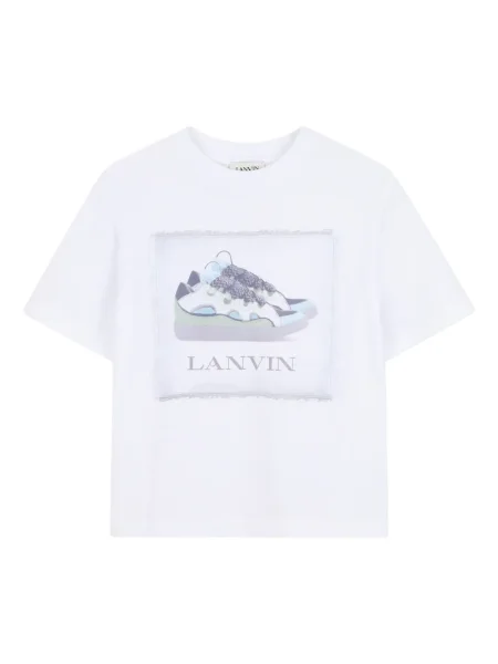 Koszulka dziecięca Lanvin Enfant biała