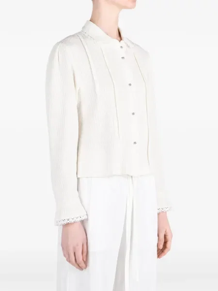 Πουκάμισο Ann Demeulemeester με δαντέλα