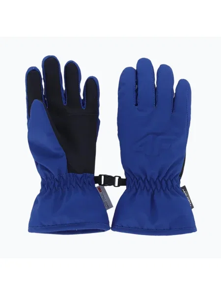 Детски скиорски ръкавици 4F Fnk cobalt синьо