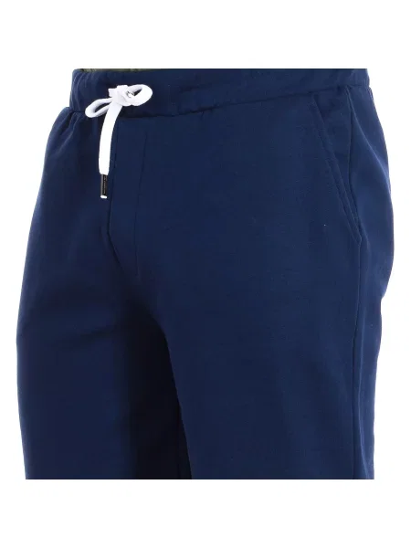 Pantaloni La Martina albastru