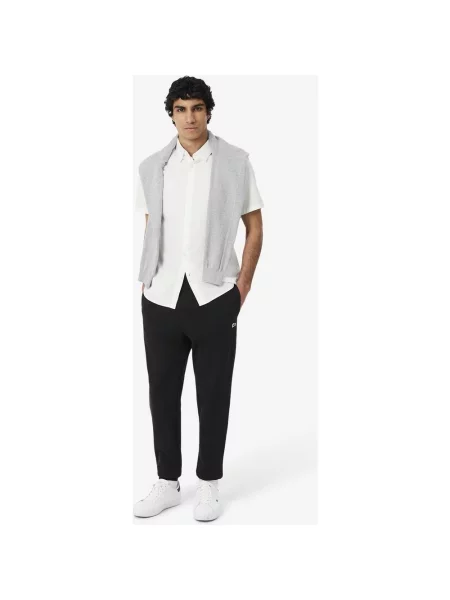 Długie spodnie Lacoste Tapered Leg XS czarny