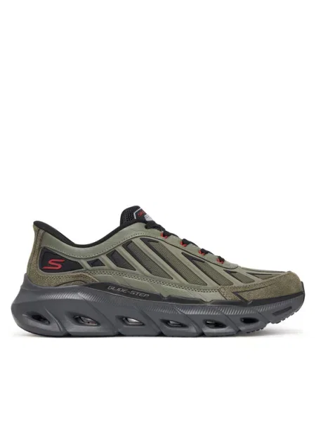 Skechers Sneakersy Glide-Step Fater zielony