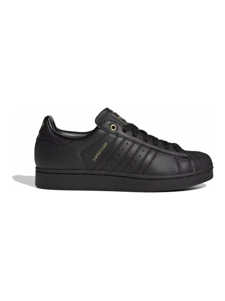 Trampki adidas Superstar II Core Black/ Core Black/ Gold Met. EUR 39 czarne