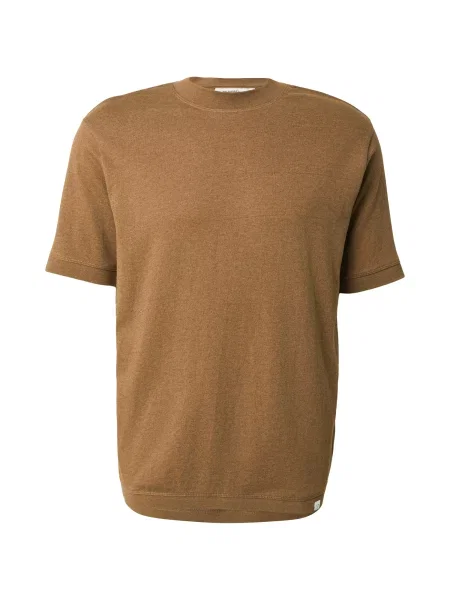 NOWADAYS Tricou caramel maro