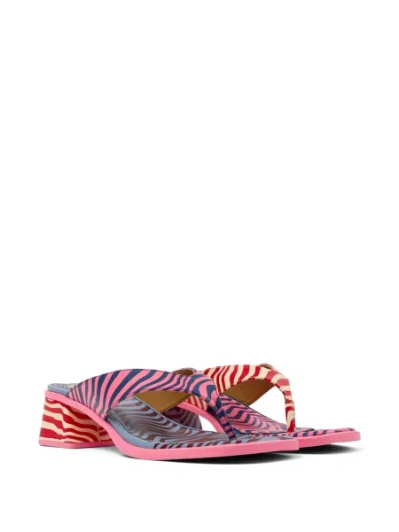 Sandale Camper cu dungi roz