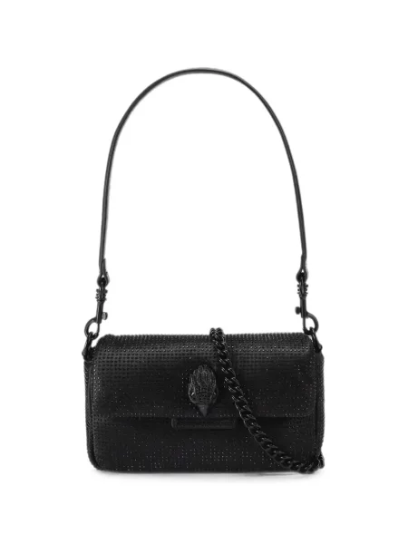 Oxford Kurt Geiger London din țesătură twill negru