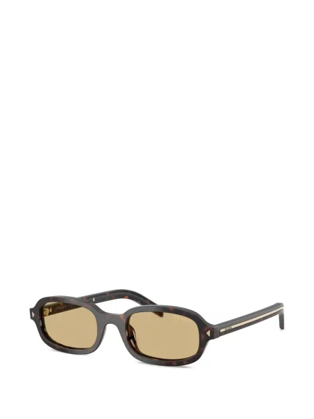 Sluneční brýle Prada Eyewear hnědé