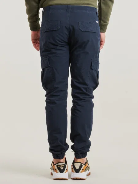 Pantaloni cargo Tommy Jeans albastru