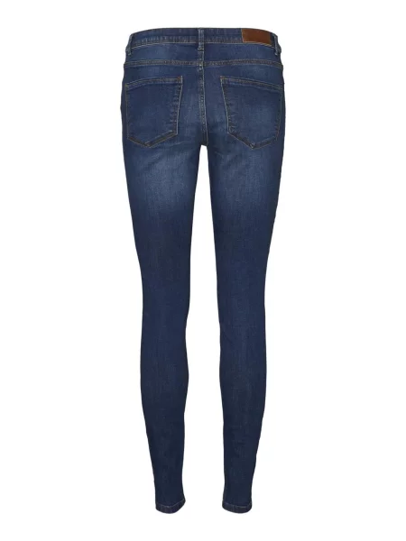 Vero Moda Tall Džínsy Tanya / tmavomodrá modrá