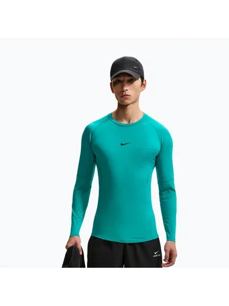 Longsleeve treningowy Nike Pro Dri-Fit Tight Fitness energy/black czarna