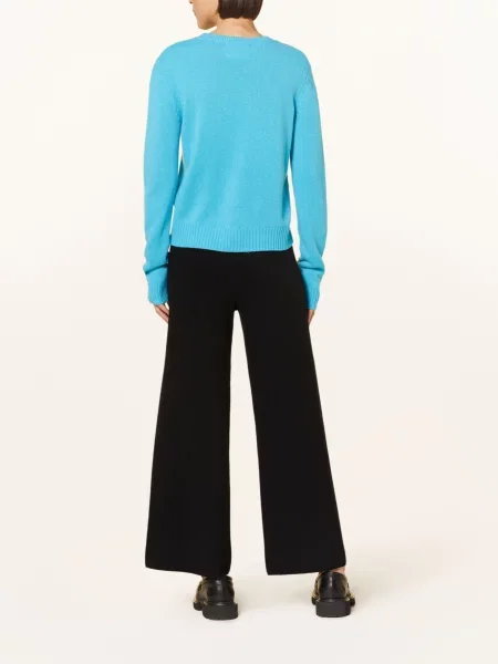Lisa Yang Sweter Z Kaszmiru Mable blau