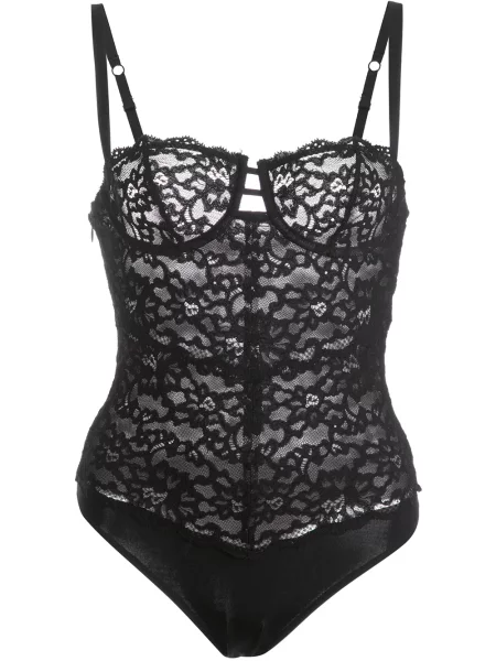 Body Fleur Du Mal din dantelă negru
