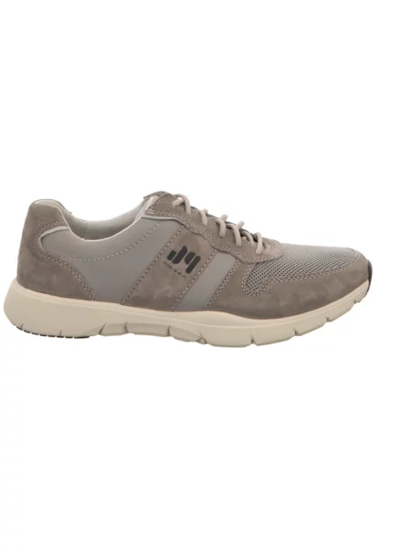 Sneakersy Camel Active w jednolitym kolorze szare