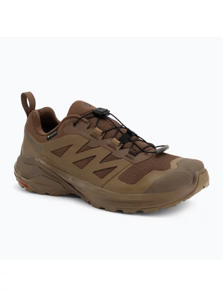 Încălțăminte de trekking pentru bărbați Salomon X-Adventure GTX dark earth/coyote/earth