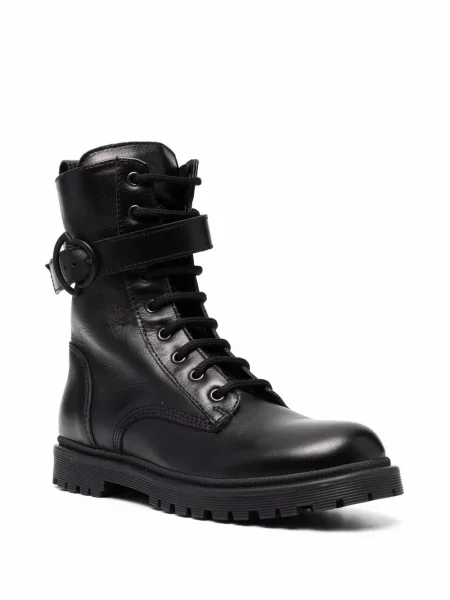 Botki dziecięce Moncler Enfant czarne