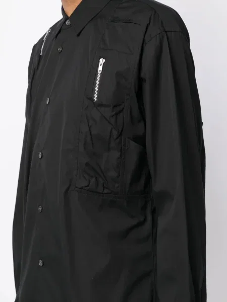 Дълго риза Comme Des Garçons Shirt черно