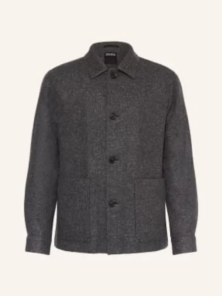 Zegna Kurtka Wierzchnia grau