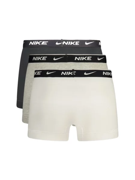 Nike Obcisłe bokserki pakowane po 3 szt. Mężczyźni szary|czarny|biały|wielokolorowy jednolity S białe