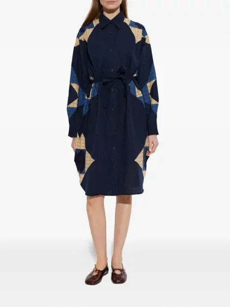 Rochie tip cămașă A.p.c. albastru
