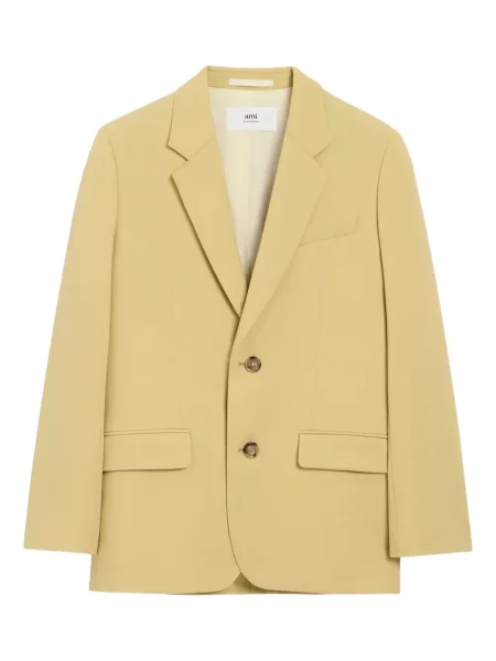 Geacă Ami Paris de lână verde