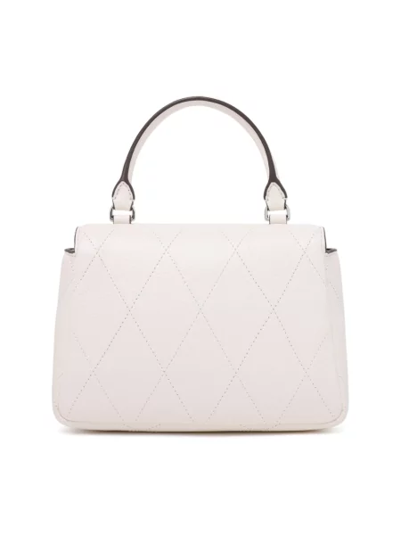 Tory Burch torebka crossbody skórzana Charlie beżowa