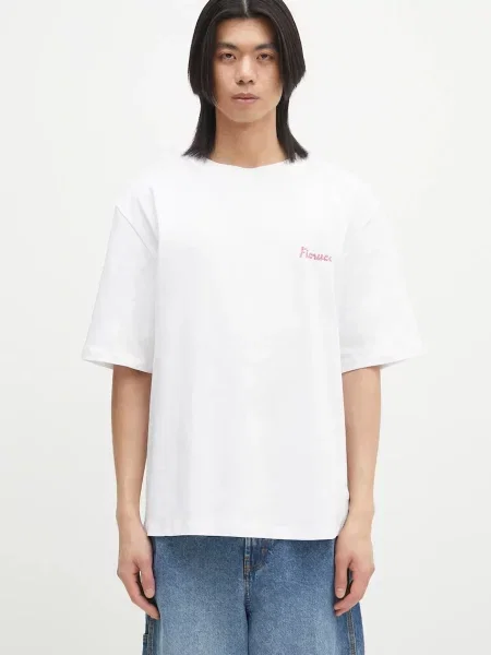 Футболка Fiorucci Candy Logo Relaxed Fit T-Shirt з принтом білий