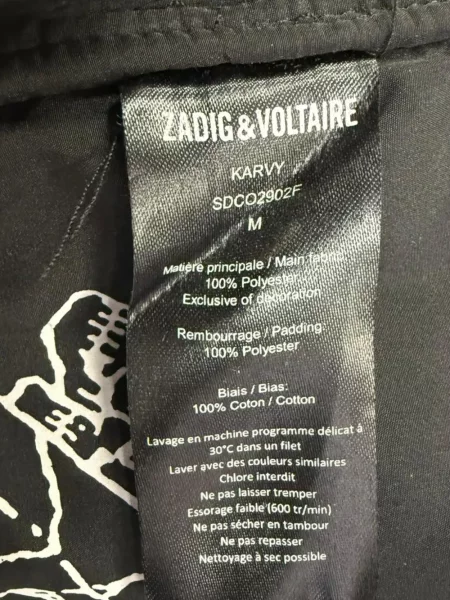 Matlasat vestă Zadig&voltaire negru