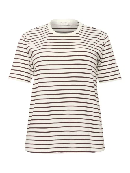 KAFFE CURVE Majica KCWinni vinsko rdeča bela