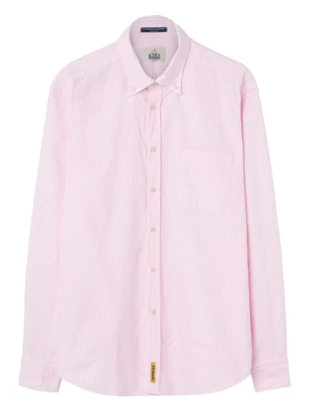 Pruhovaná dlouhá košile B.d. Baggies růžová
