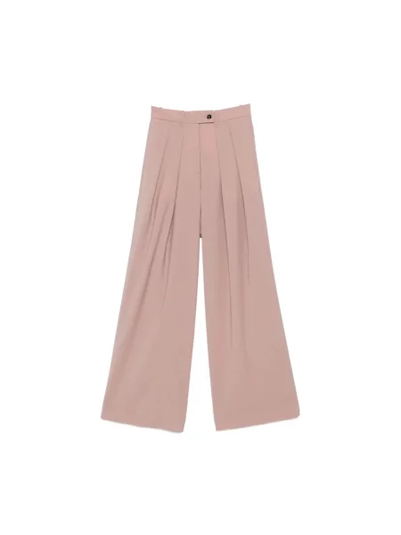 Spodnie palazzo Nine In The Morning różowe