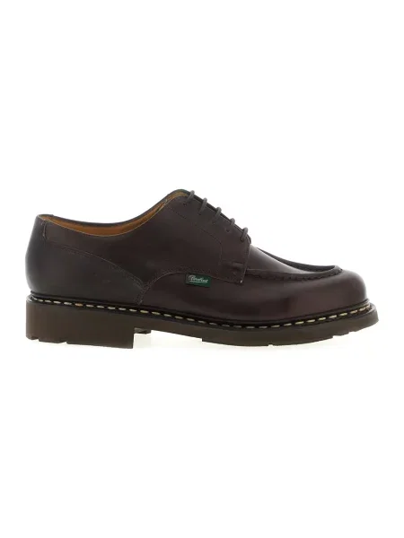Derby Paraboot skórzany brązowy
